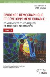 Dividende démographique et développement durable Tome 2