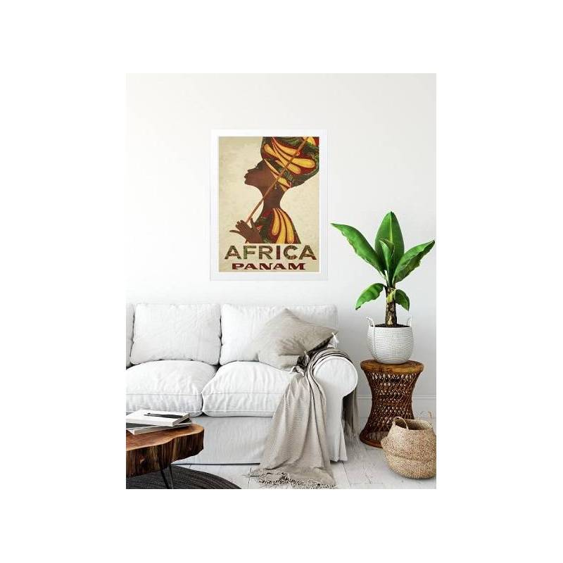 Affiche Africa - Pan American World Airways