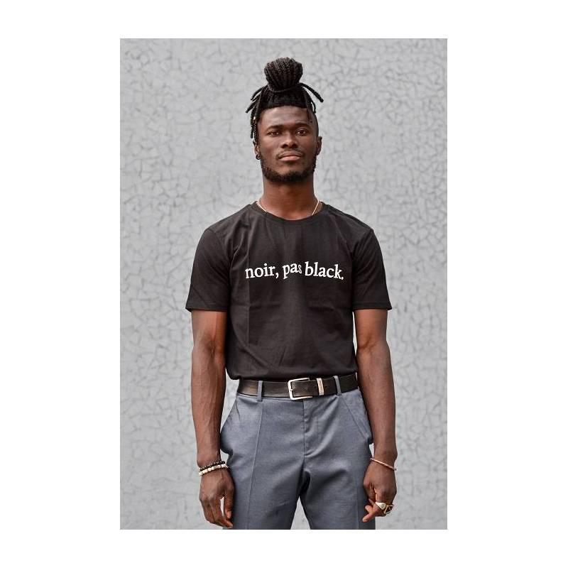 T-shirt NOIR, PAS BLACK, couleur noir - Collection The Kure Project
