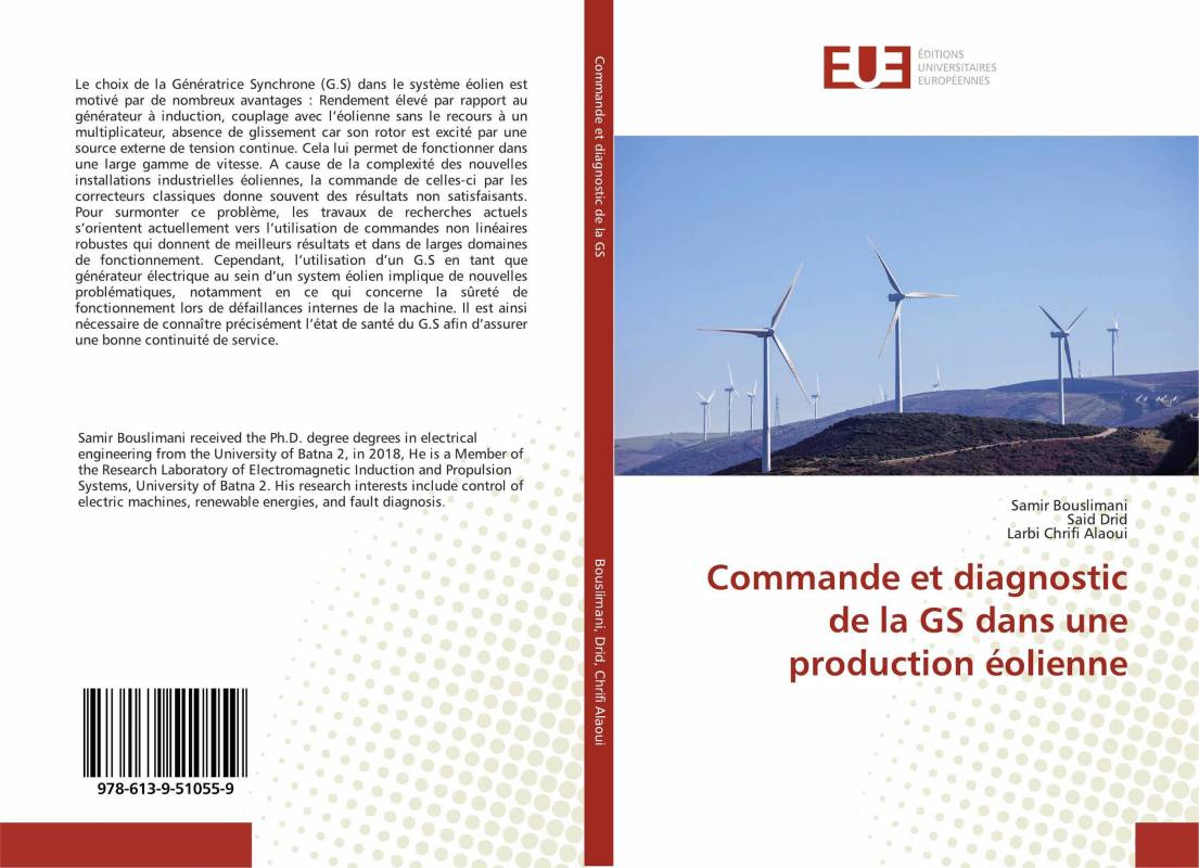 Commande et diagnostic de la GS dans une production éolienne