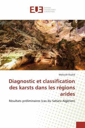 Diagnostic et classification des karsts dans les régions arides