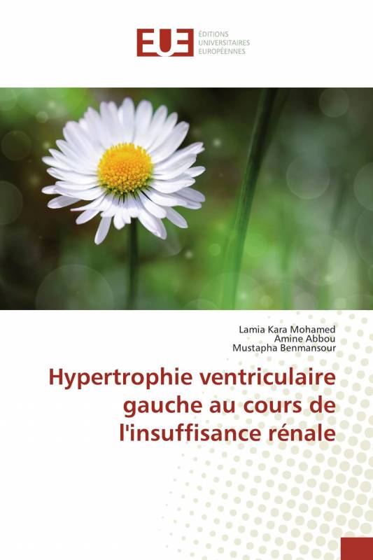 Hypertrophie ventriculaire gauche au cours de l'insuffisance rénale