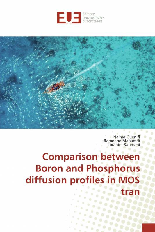 Comparison between Boron and Phosphorus diffusion profiles in MOS tran
