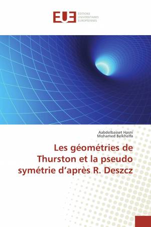 Les géométries de Thurston et la pseudo symétrie d’après R. Deszcz