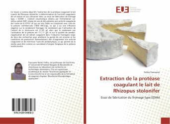 Extraction de la protéase coagulant le lait de Rhizopus stolonifer