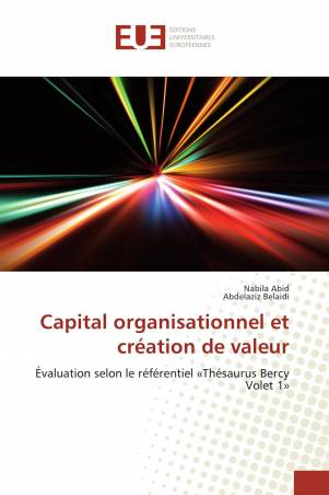 Capital organisationnel et création de valeur