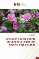 Extraction liquide–liquide du Ni(II) et Co(II) par une hydroxy base de Schiff