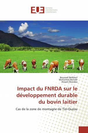 Impact du FNRDA sur le développement durable du bovin laitier