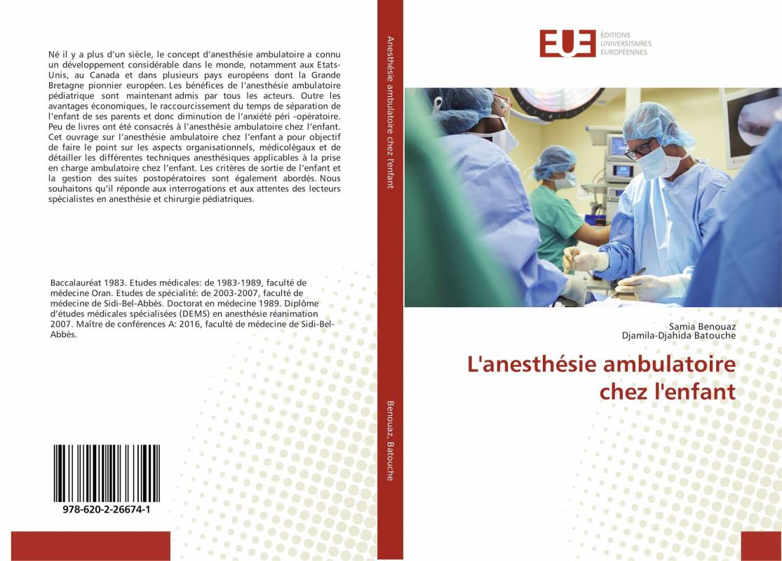 L'anesthésie ambulatoire chez l'enfant