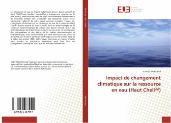 Impact de changement climatique sur la ressource en eau (Haut Cheliff)