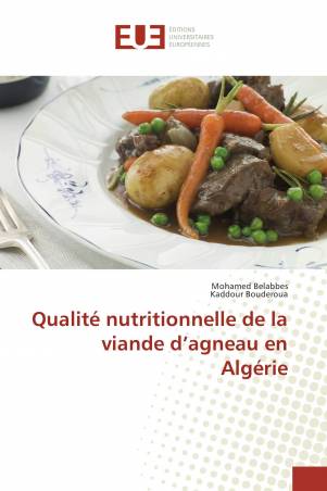 Qualité nutritionnelle de la viande d’agneau en Algérie