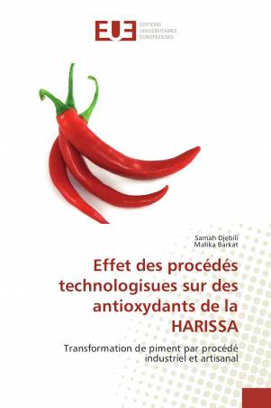 Effet des procédés technologisues sur des antioxydants de la HARISSA