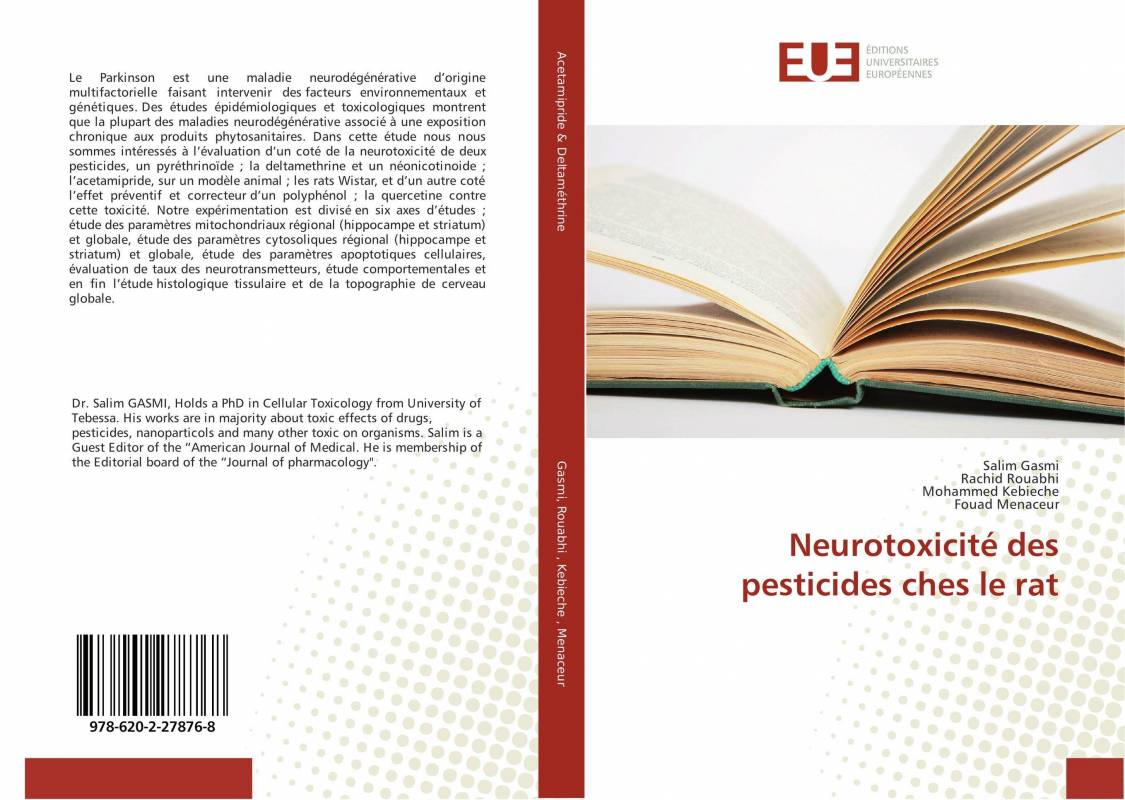 Neurotoxicité des pesticides ches le rat