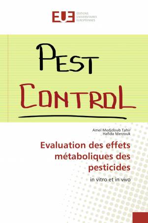Evaluation des effets métaboliques des pesticides