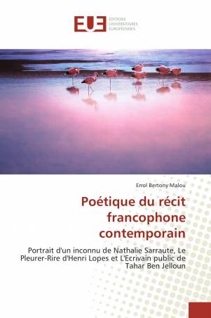 Poétique du récit francophone contemporain