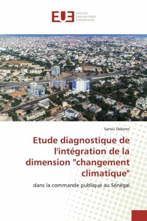 Etude diagnostique de l'intégration de la dimension "changement climatique"