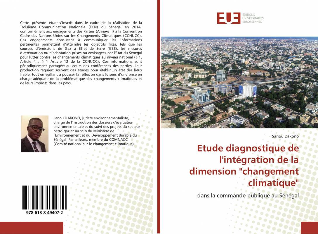 Etude diagnostique de l'intégration de la dimension "changement climatique"