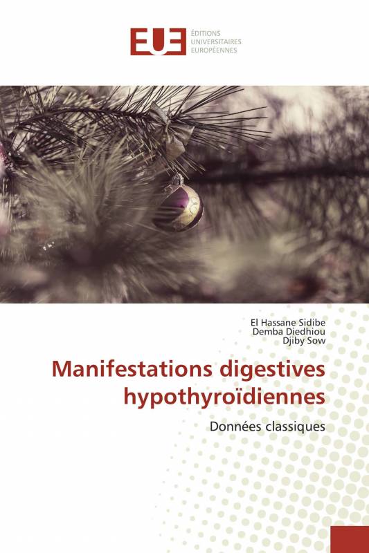 Manifestations digestives hypothyroïdiennes
