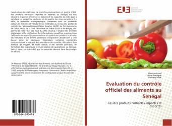 Evaluation du contrôle officiel des aliments au Sénégal