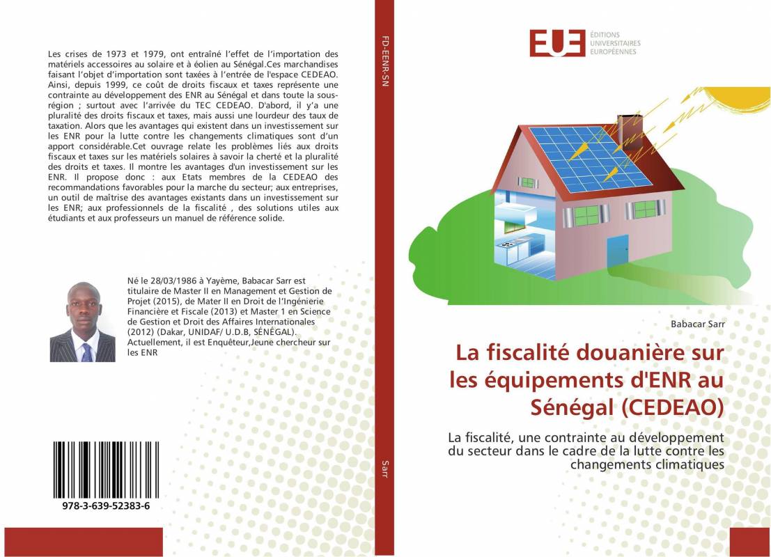 La fiscalité douanière sur les équipements d'ENR au Sénégal (CEDEAO)