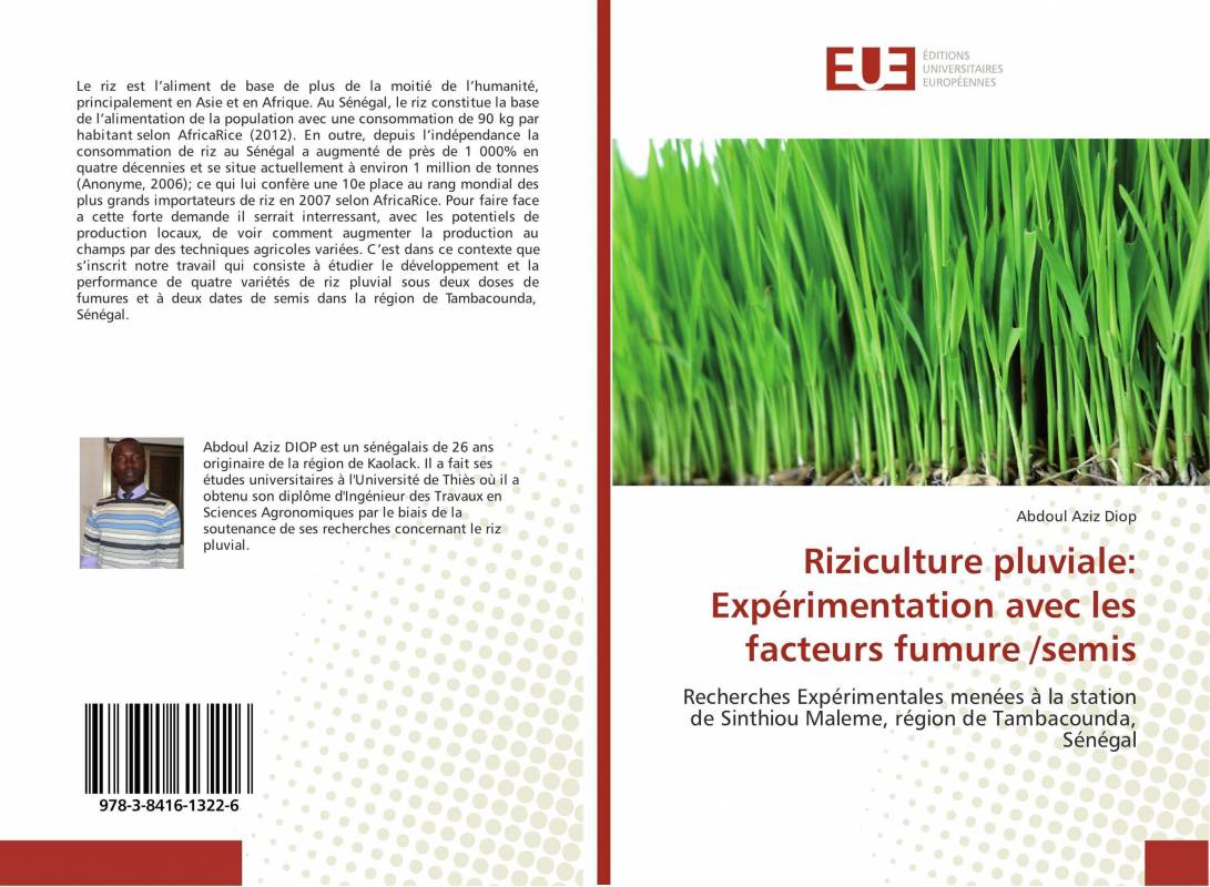 Riziculture pluviale: Expérimentation avec les facteurs fumure /semis