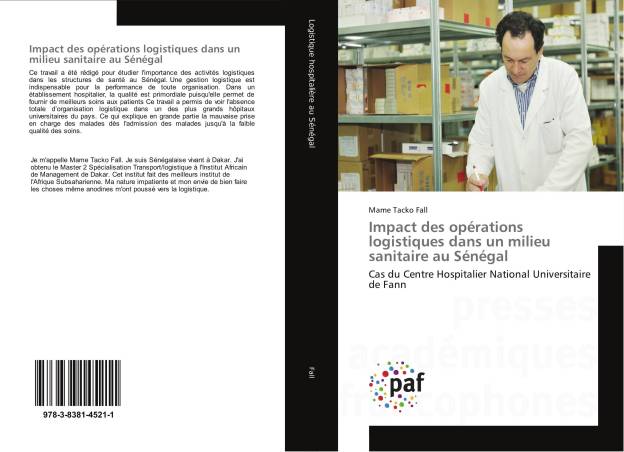 Impact des opérations logistiques dans un milieu sanitaire au Sénégal