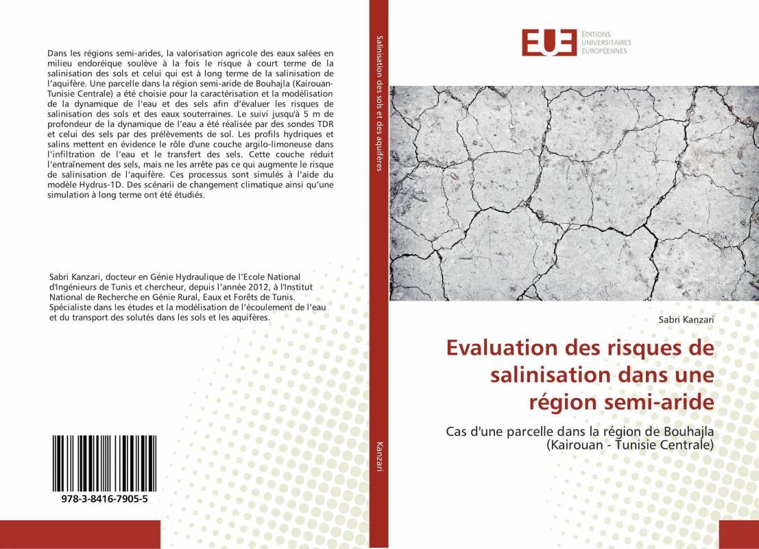Evaluation des risques de salinisation dans une région semi-aride