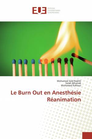 Le Burn Out en Anesthésie Réanimation