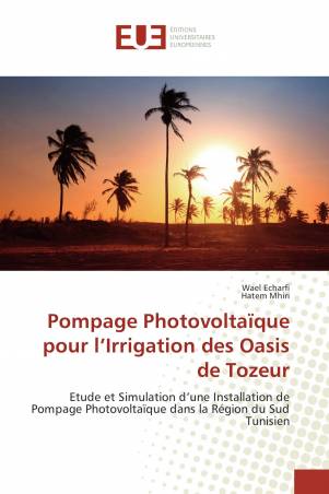 Pompage Photovoltaïque pour l’Irrigation des Oasis de Tozeur