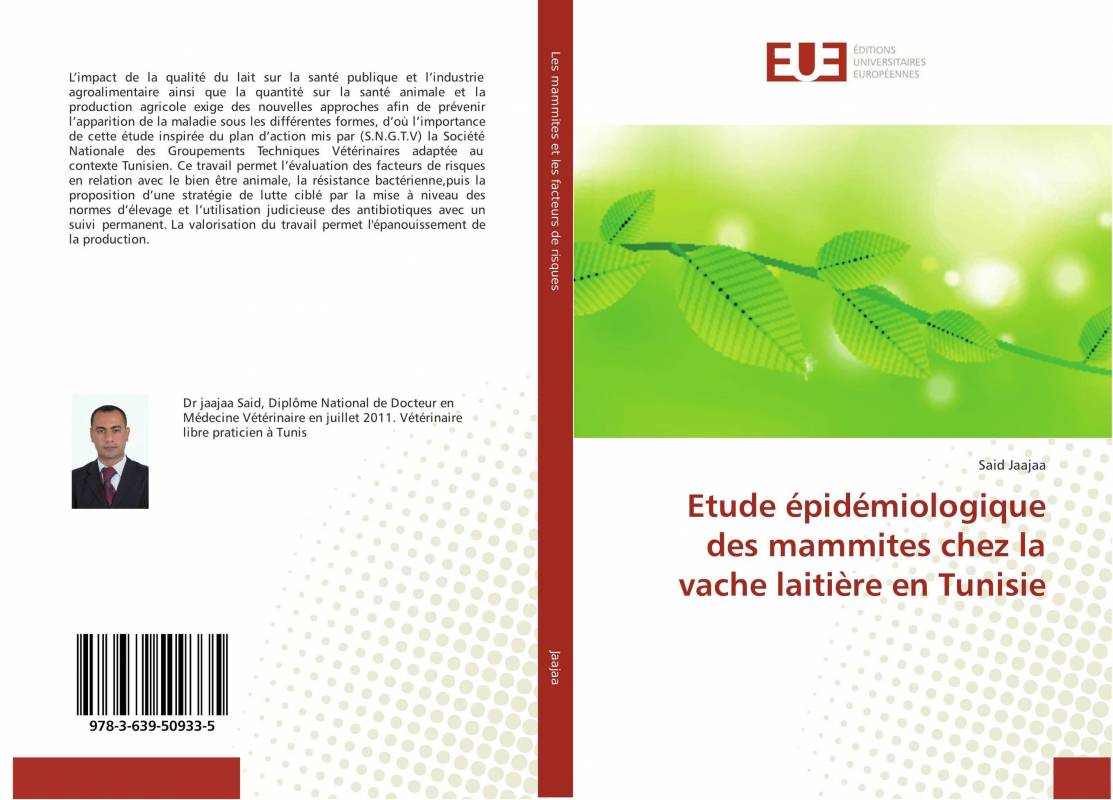 Etude épidémiologique des mammites chez la vache laitière en Tunisie