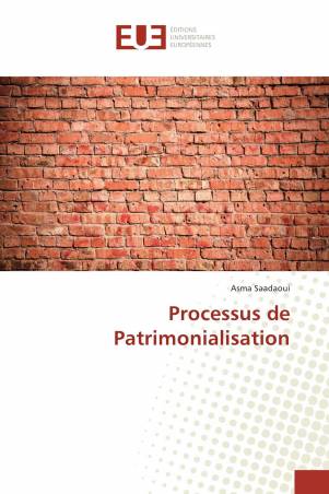 Processus de Patrimonialisation
