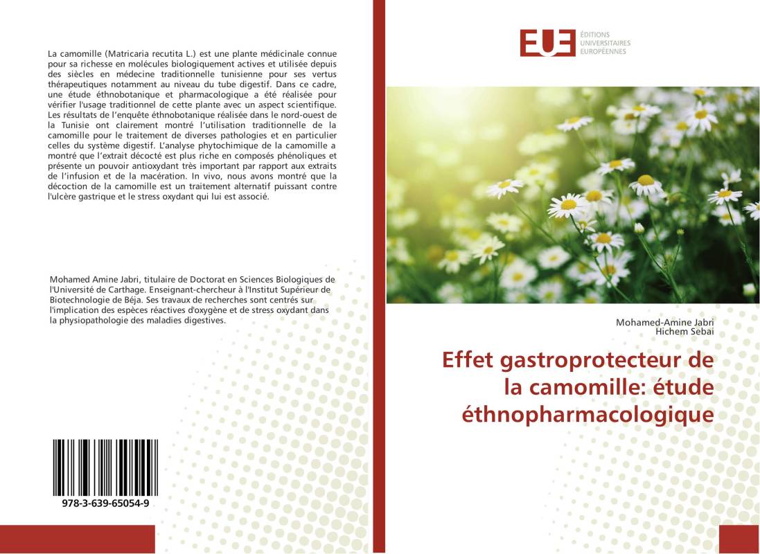 Effet gastroprotecteur de la camomille: étude éthnopharmacologique