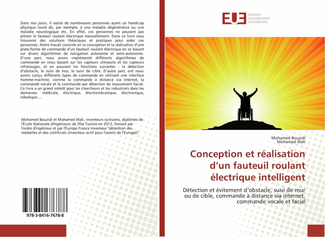 Conception et réalisation d’un fauteuil roulant électrique intelligent