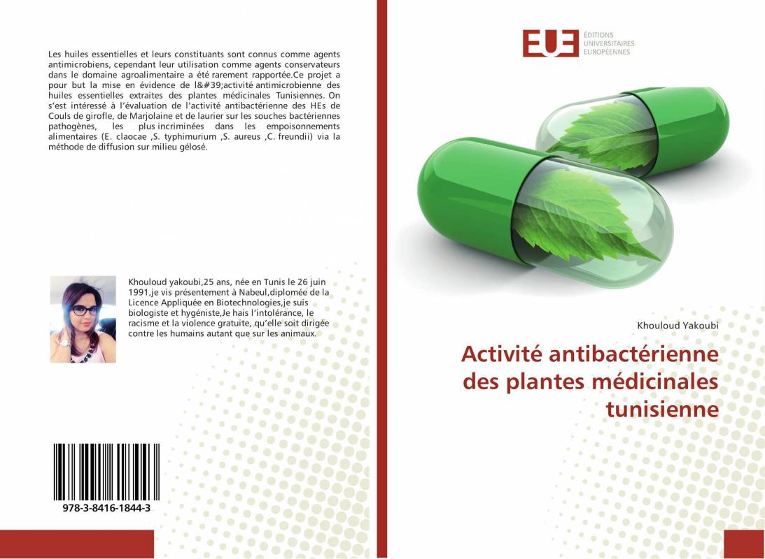 Activité antibactérienne des plantes médicinales tunisienne