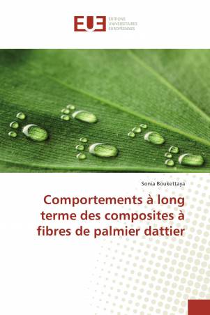Comportements à long terme des composites à fibres de palmier dattier