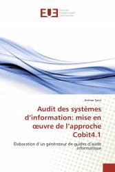 Audit des systèmes d’information: mise en œuvre de l’approche Cobit4.1