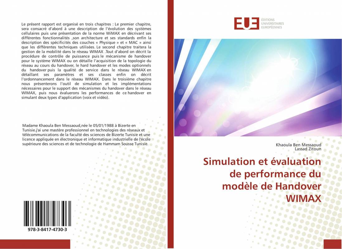 Simulation et évaluation de performance du modèle de Handover WIMAX