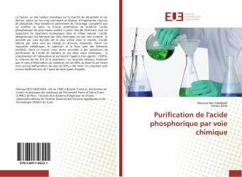 Purification de l'acide phosphorique par voie chimique
