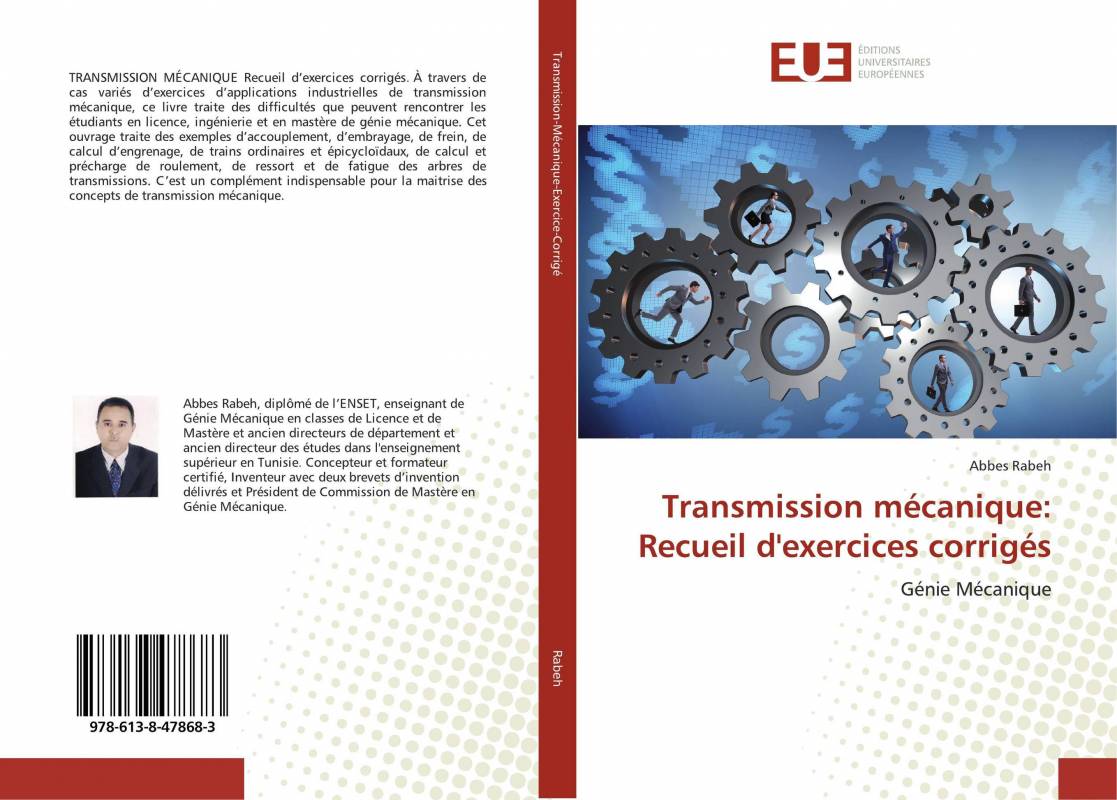 Transmission mécanique: Recueil d'exercices corrigés