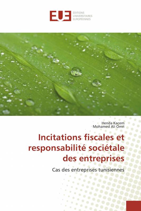 Incitations fiscales et responsabilité sociétale des entreprises