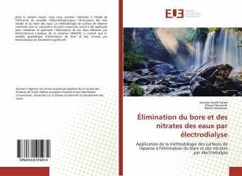 Élimination du bore et des nitrates des eaux par électrodialyse