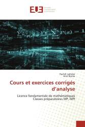 Cours et exercices corrigés d’analyse