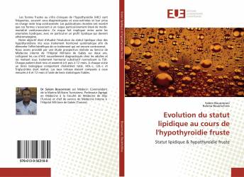 Evolution du statut lipidique au cours de l'hypothyroïdie fruste