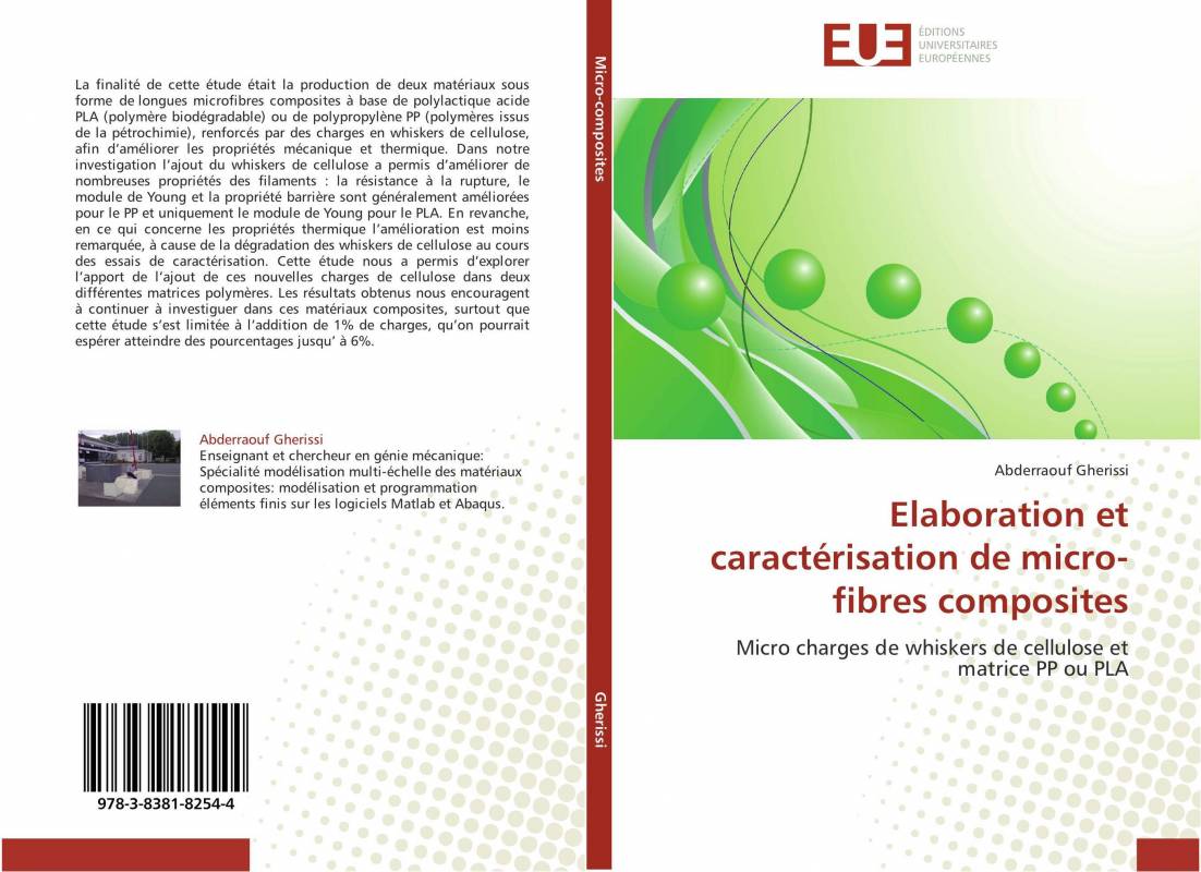 Elaboration et caractérisation de micro-fibres composites