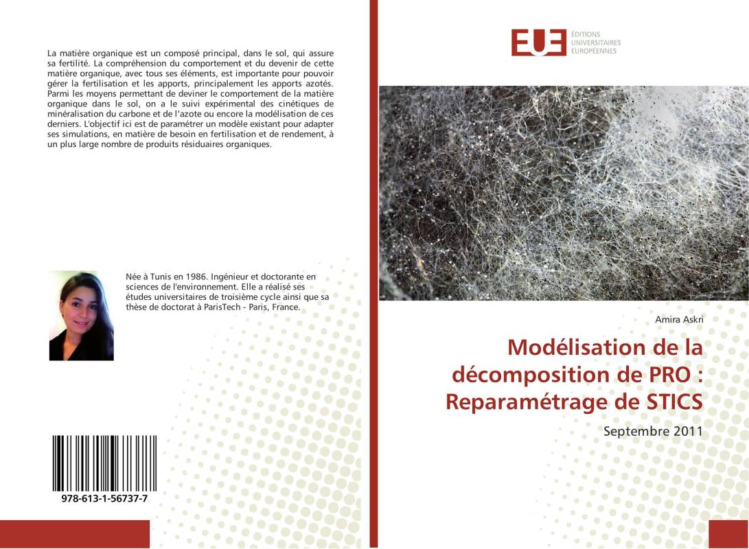 Modélisation de la décomposition de PRO : Reparamétrage de STICS