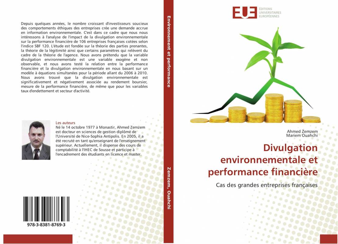 Divulgation environnementale et performance financière