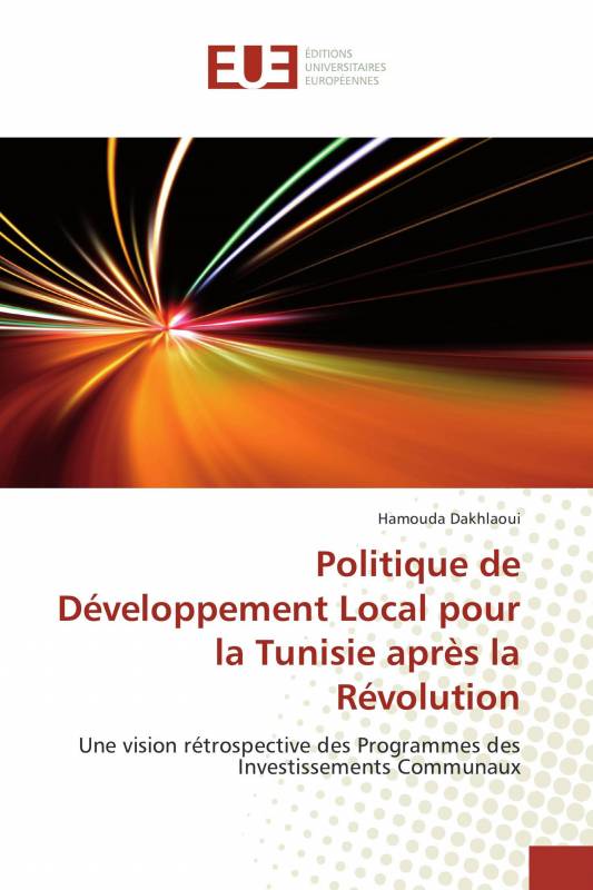Politique de Développement Local pour la Tunisie après la Révolution