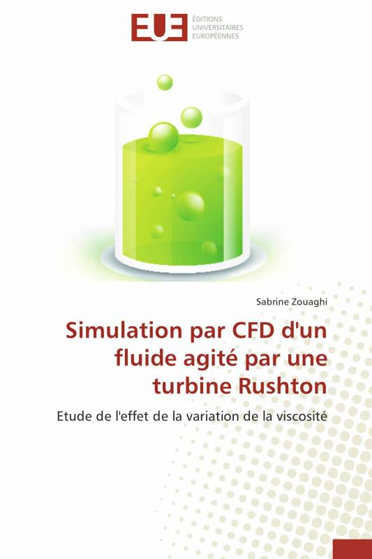 Simulation par CFD d'un fluide agité par une turbine Rushton
