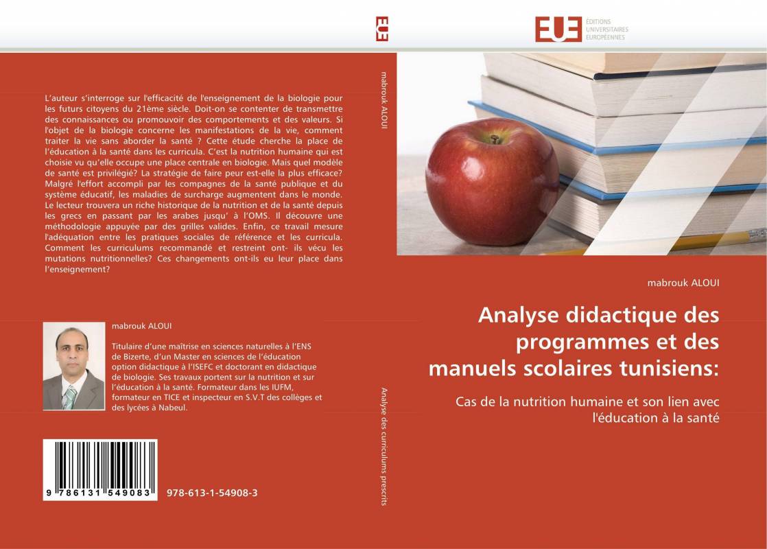 Analyse didactique des programmes et des manuels scolaires tunisiens: