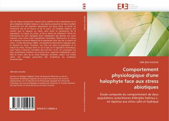 Comportement physiologique d'une halophyte face aux stress abiotiques